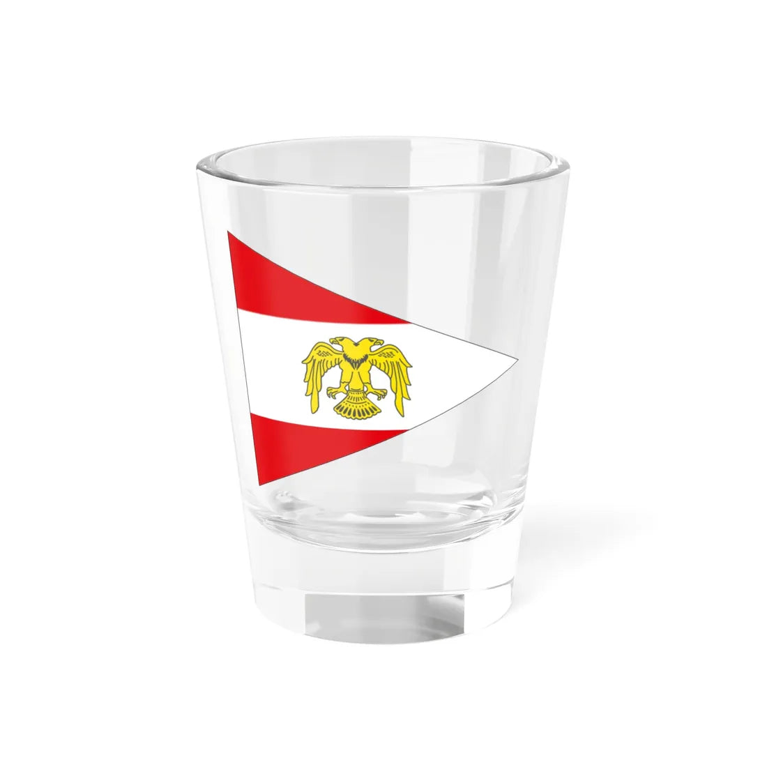 Flag of Turkish Army Aviation Command (Turkey) Shot Glass 1.5oz 1.5oz - Go Mug Yourself