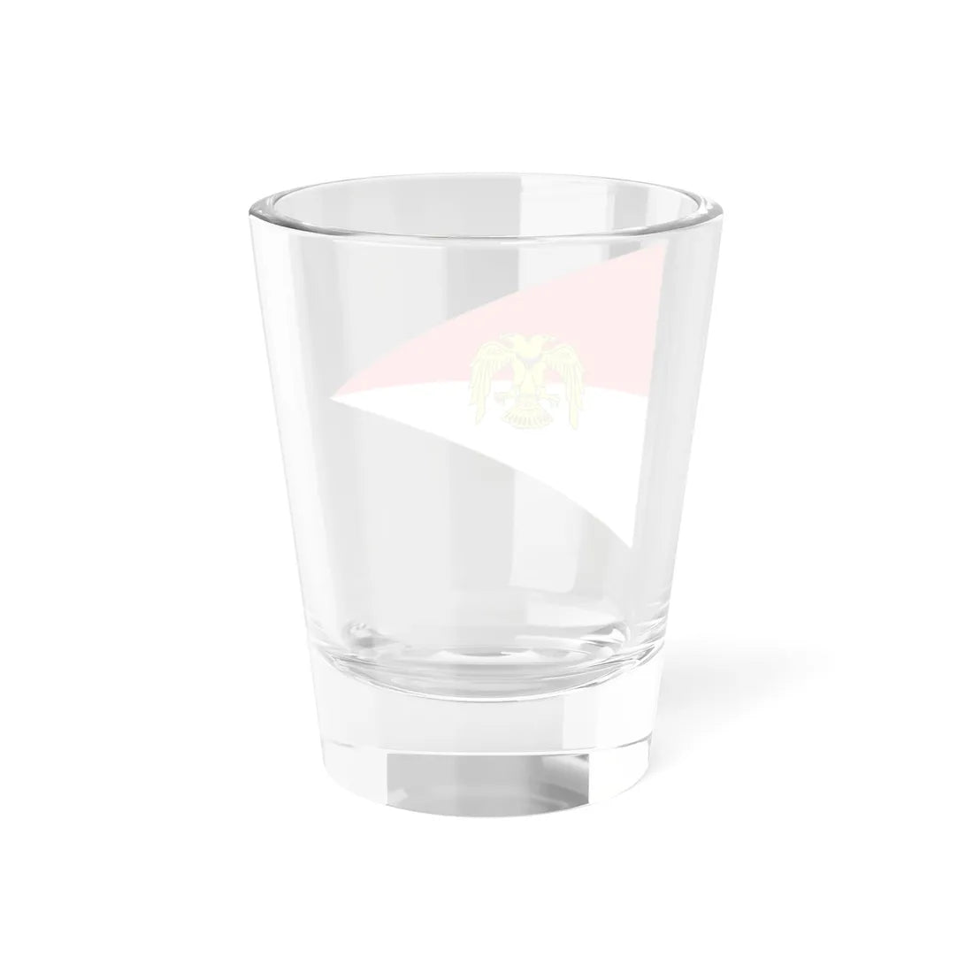 Flag of Turkish Army Aviation School Command (Turkey) Shot Glass 1.5oz - Go Mug Yourself