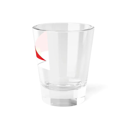 Flag of Turkish Army Aviation School Command (Turkey) Shot Glass 1.5oz - Go Mug Yourself