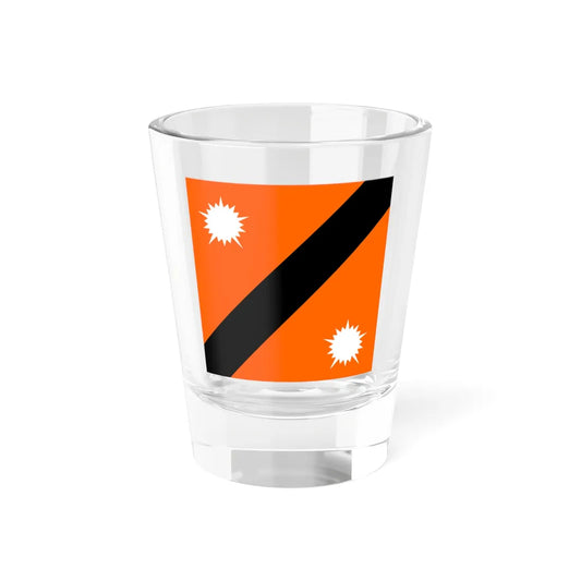 Flag of Turkish Coast Guard Commander (Turkey) Shot Glass 1.5oz 1.5oz - Go Mug Yourself