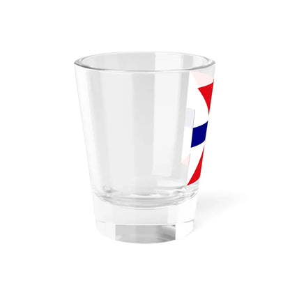 Flag of Turkish General Command of Gendarmerie (Turkey) Shot Glass 1.5oz - Go Mug Yourself