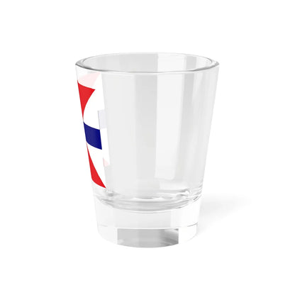 Flag of Turkish General Command of Gendarmerie (Turkey) Shot Glass 1.5oz - Go Mug Yourself