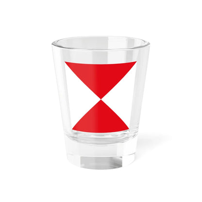 Flag of Turkish Land Forces Army Command (Turkey) Shot Glass 1.5oz 1.5oz - Go Mug Yourself