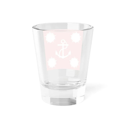 Flag of Turkish Naval Forces Command (Turkey) Shot Glass 1.5oz - Go Mug Yourself