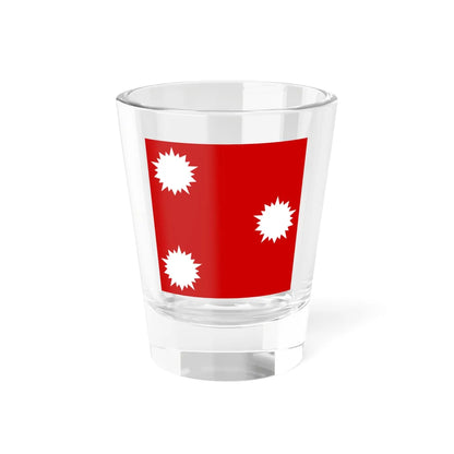 Flag of Turkish Vice Admiral (Turkey) Shot Glass 1.5oz 1.5oz - Go Mug Yourself
