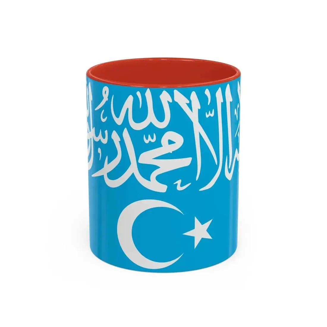 Flag of Turkistan Islamic Party - Accent Coffee Mug 11oz Red - Go Mug Yourself