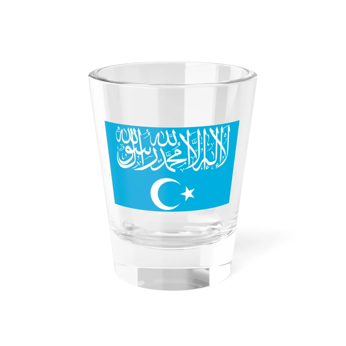 Flag of Turkistan Islamic Party (China) Shot Glass 1.5oz 1.5oz - Go Mug Yourself
