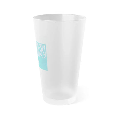 Flag of Turkistan Islamic Party - Frosted Pint Glass 16oz - Go Mug Yourself