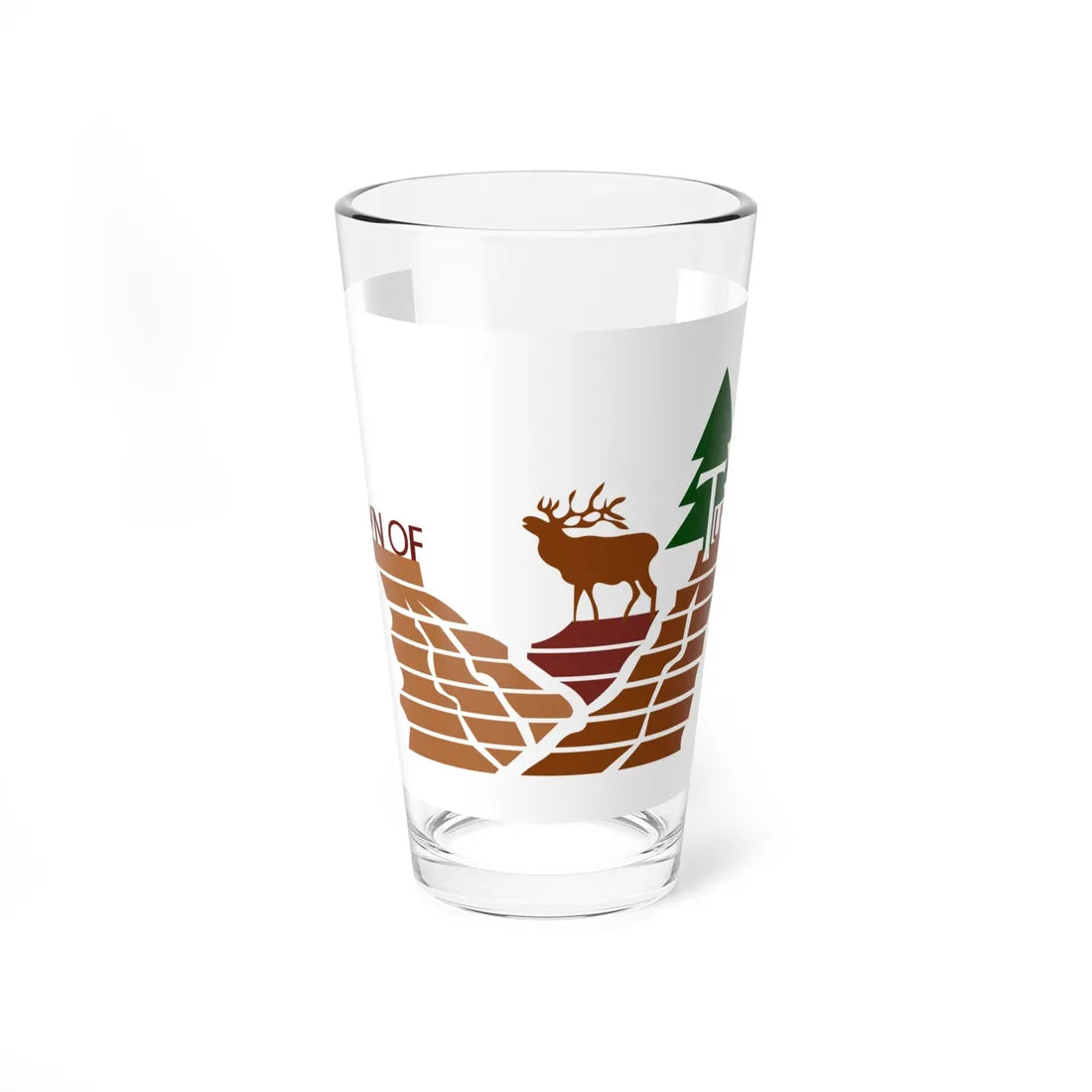 Flag of Tusayan Arizona (United States) Pint Glass 16oz 16oz - Go Mug Yourself