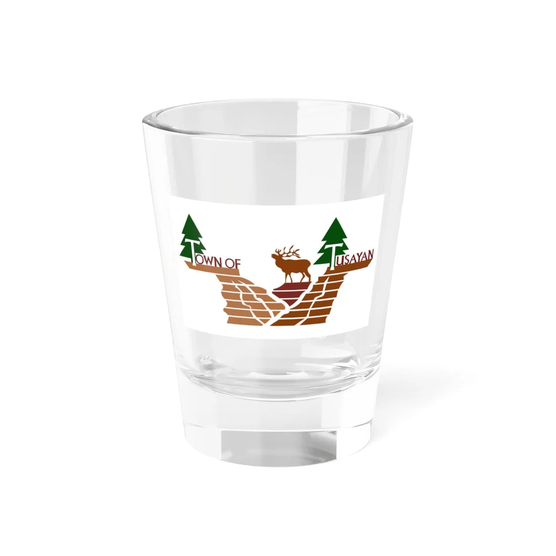 Flag of Tusayan Arizona (United States) Shot Glass 1.5oz 1.5oz - Go Mug Yourself