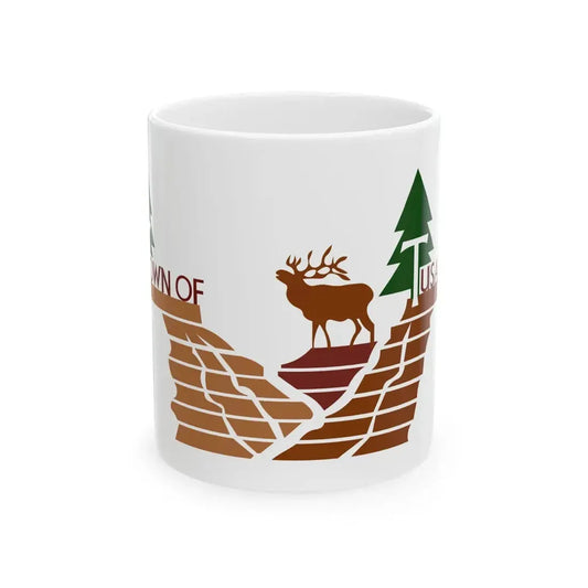 Flag of Tusayan Arizona (United States) White Coffee Mug 11oz - Go Mug Yourself