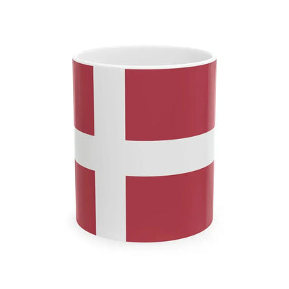 Flag of Tuscania (Italy) White Coffee Mug 11oz - Go Mug Yourself