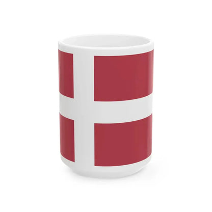 Flag of Tuscania (Italy) White Coffee Mug 15oz - Go Mug Yourself
