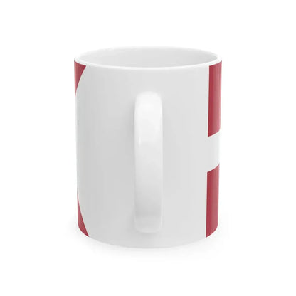 Flag of Tuscania (Italy) White Coffee Mug - Go Mug Yourself