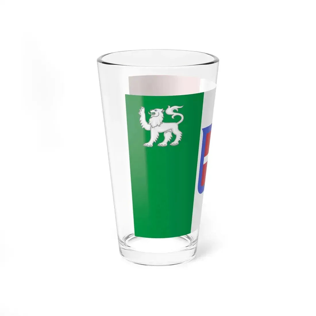 Flag of Tuscany 1859 (Italy) Pint Glass 16oz - Go Mug Yourself