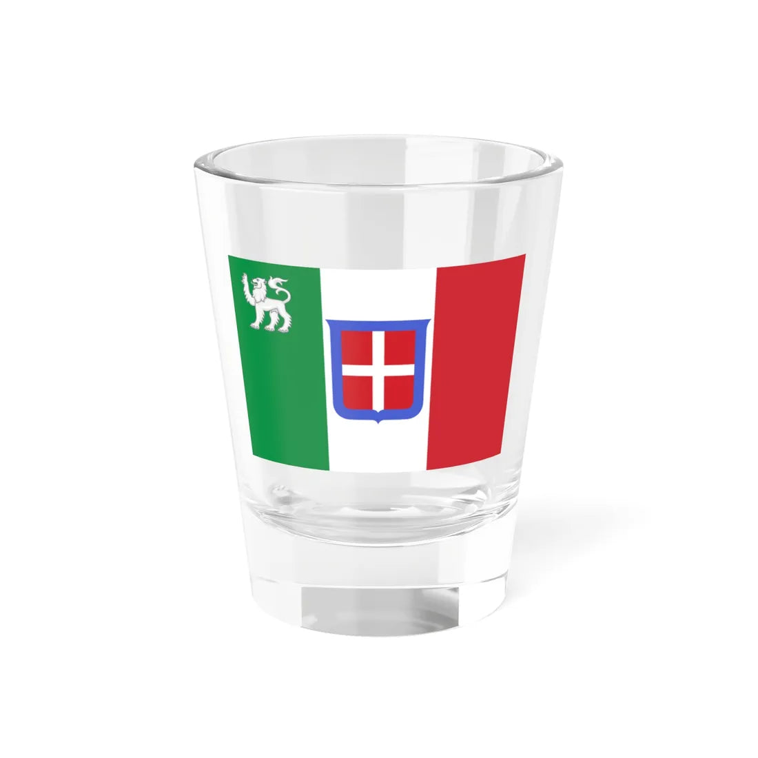 Flag of Tuscany 1859 (Italy) Shot Glass 1.5oz 1.5oz - Go Mug Yourself