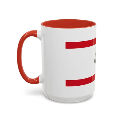 Flag of Tuscany Italy - Accent Coffee Mug - Go Mug Yourself