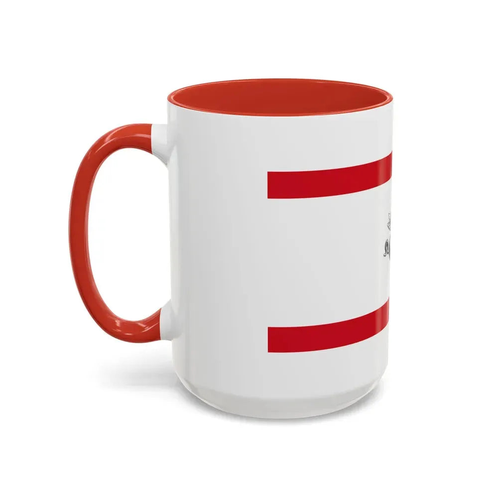Flag of Tuscany Italy - Accent Coffee Mug - Go Mug Yourself