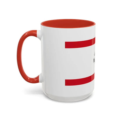 Flag of Tuscany Italy - Accent Coffee Mug - Go Mug Yourself