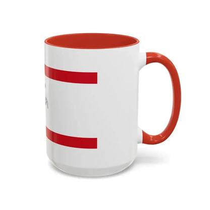 Flag of Tuscany Italy - Accent Coffee Mug - Go Mug Yourself