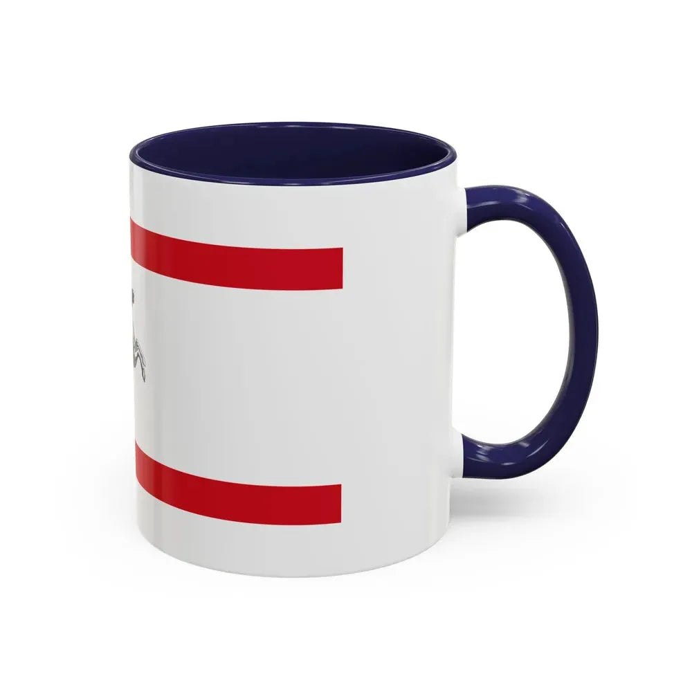 Flag of Tuscany Italy - Accent Coffee Mug - Go Mug Yourself