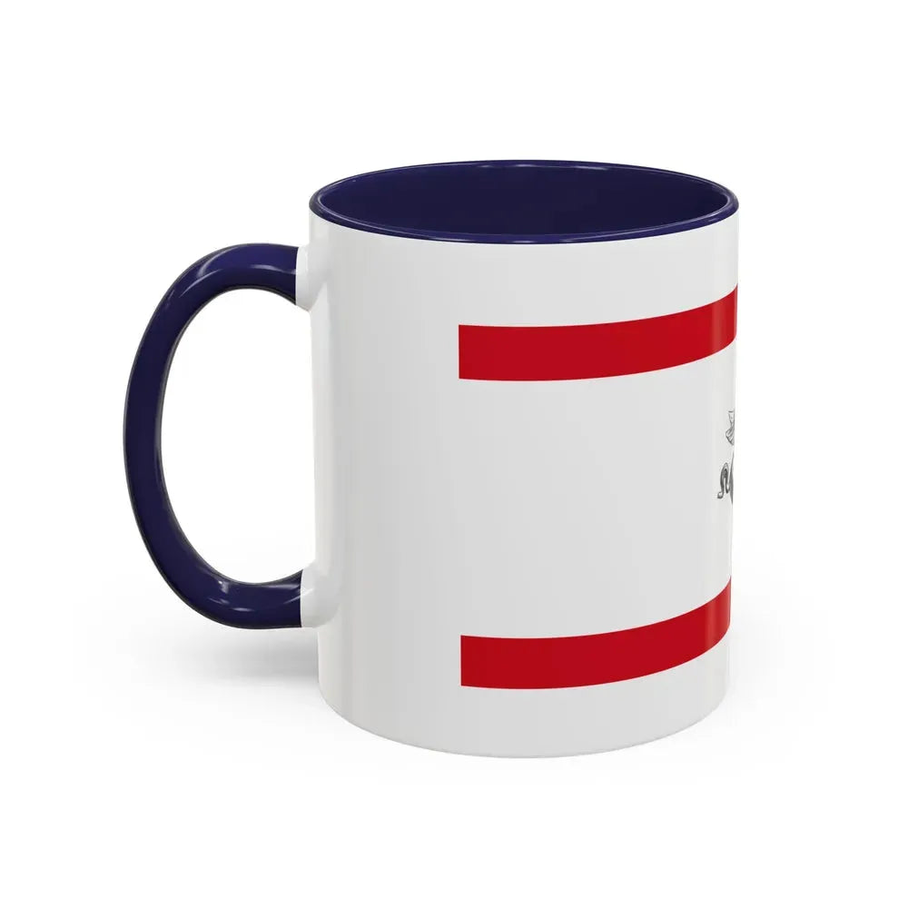 Flag of Tuscany Italy - Accent Coffee Mug - Go Mug Yourself