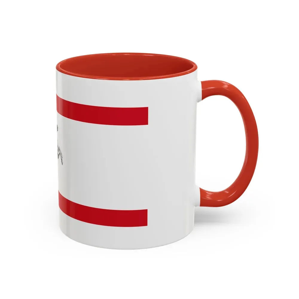 Flag of Tuscany Italy - Accent Coffee Mug - Go Mug Yourself