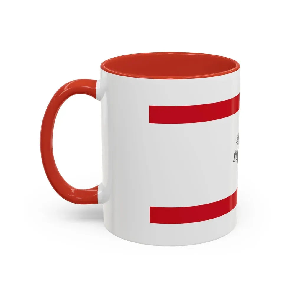 Flag of Tuscany Italy - Accent Coffee Mug - Go Mug Yourself