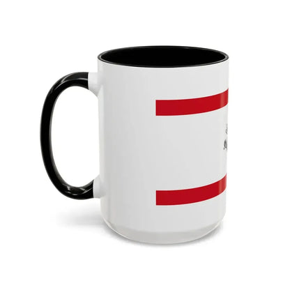 Flag of Tuscany Italy - Accent Coffee Mug - Go Mug Yourself