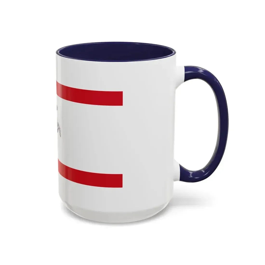 Flag of Tuscany Italy - Accent Coffee Mug - Go Mug Yourself