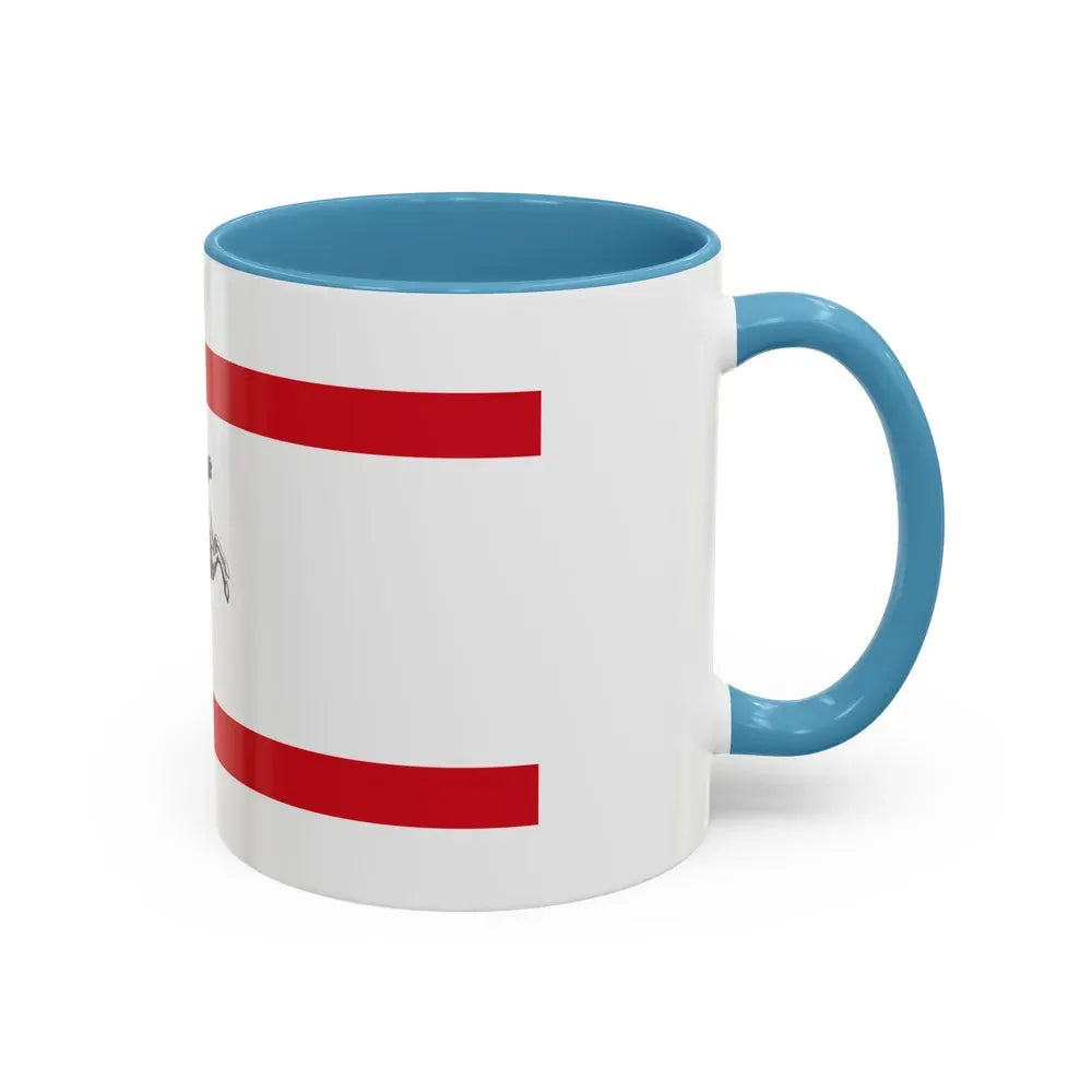 Flag of Tuscany Italy - Accent Coffee Mug - Go Mug Yourself