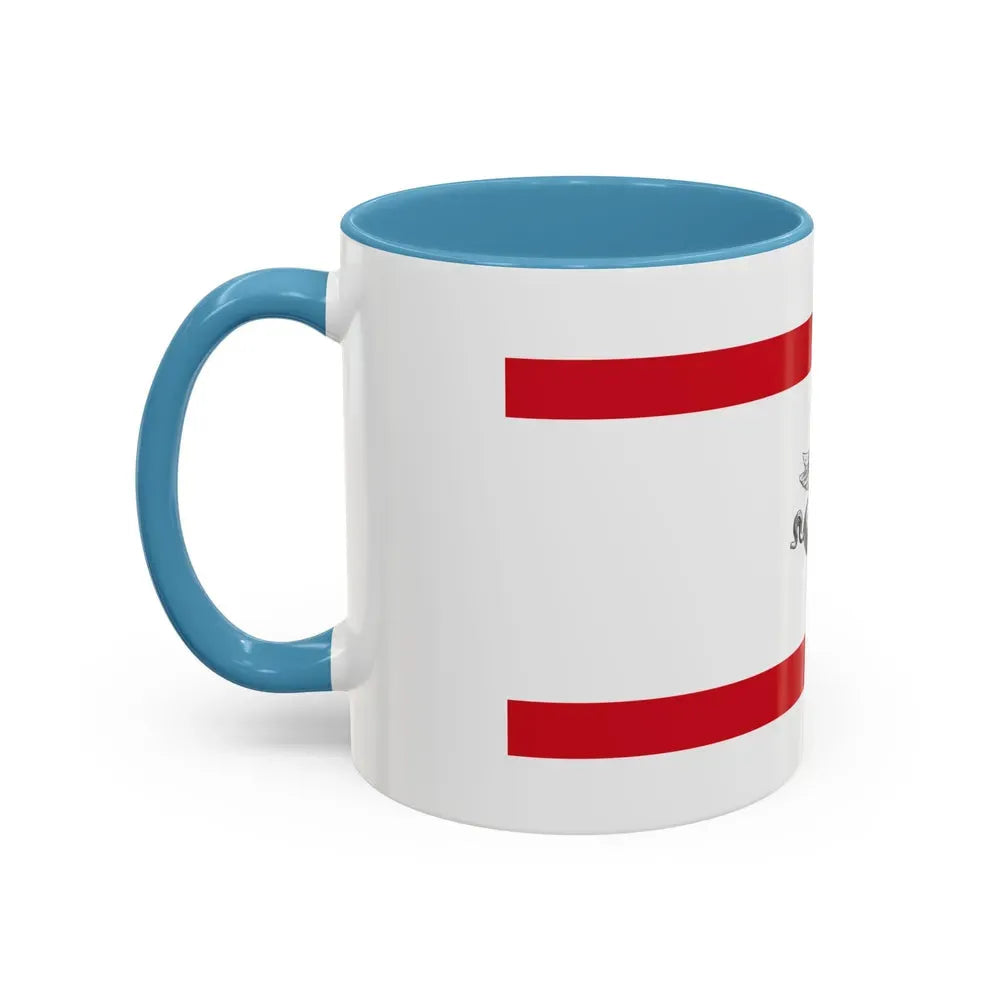 Flag of Tuscany Italy - Accent Coffee Mug - Go Mug Yourself