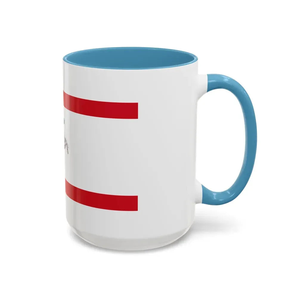 Flag of Tuscany Italy - Accent Coffee Mug - Go Mug Yourself