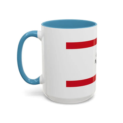 Flag of Tuscany Italy - Accent Coffee Mug - Go Mug Yourself