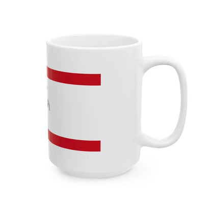 Flag of Tuscany Italy - White Coffee Mug - Go Mug Yourself