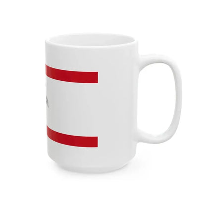 Flag of Tuscany Italy - White Coffee Mug - Go Mug Yourself