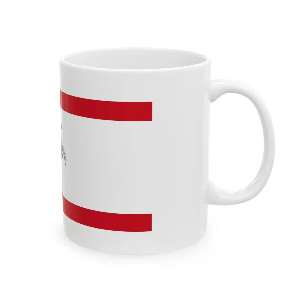 Flag of Tuscany Italy - White Coffee Mug-Go Mug Yourself