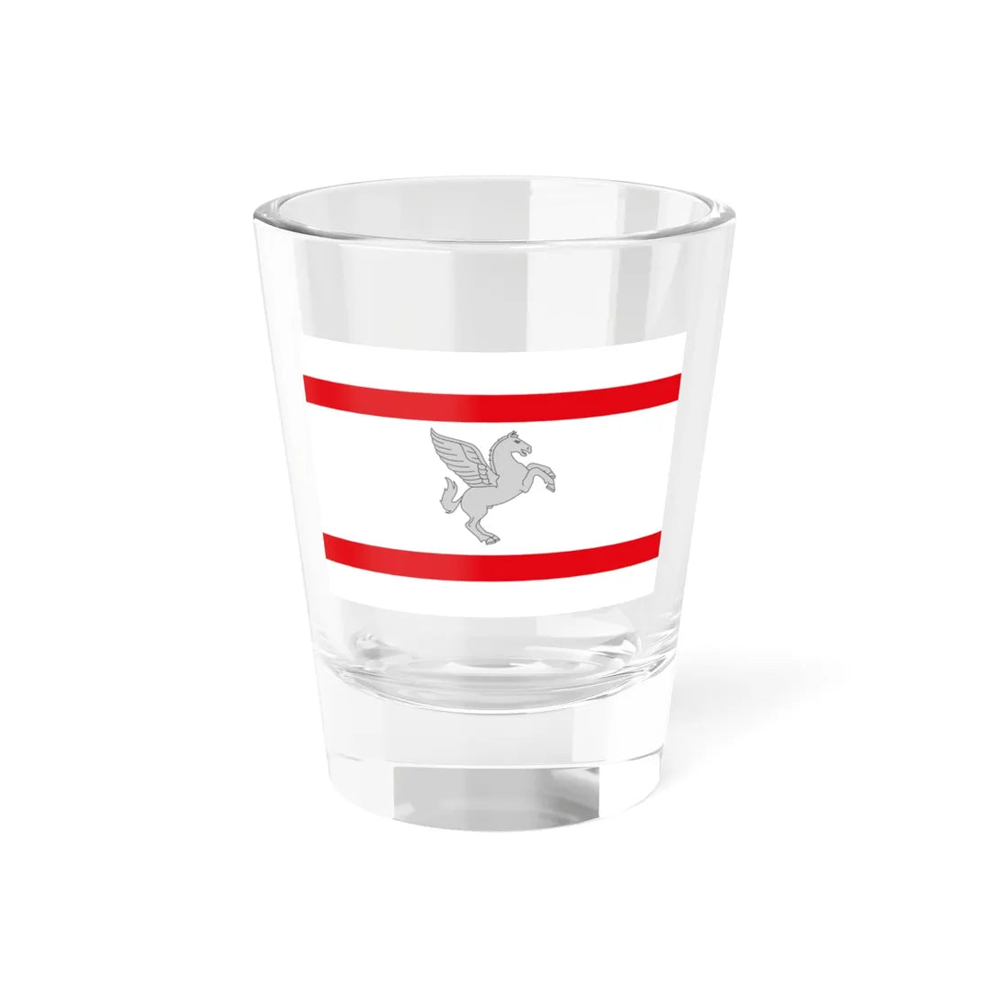 Flag of Tuscany until 1995 (Italy) Shot Glass 1.5oz 1.5oz - Go Mug Yourself