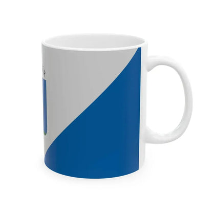 Flag of Tuskevar (Hungary) White Coffee Mug - Go Mug Yourself