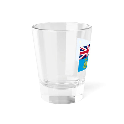 Flag of Tuvalu state (Tuvalu) Shot Glass 1.5oz - Go Mug Yourself