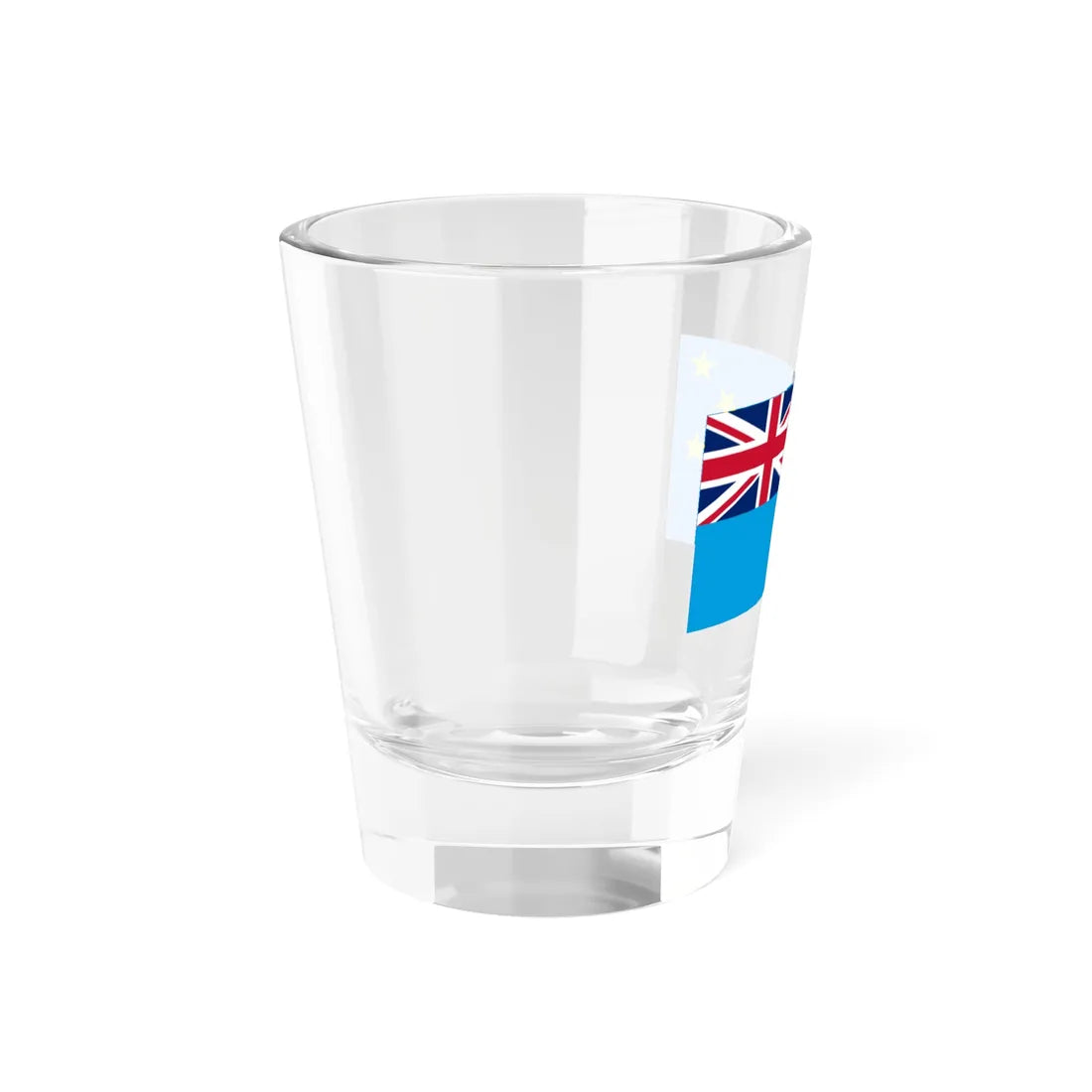 Flag of Tuvalu (Tuvalu) Shot Glass 1.5oz - Go Mug Yourself