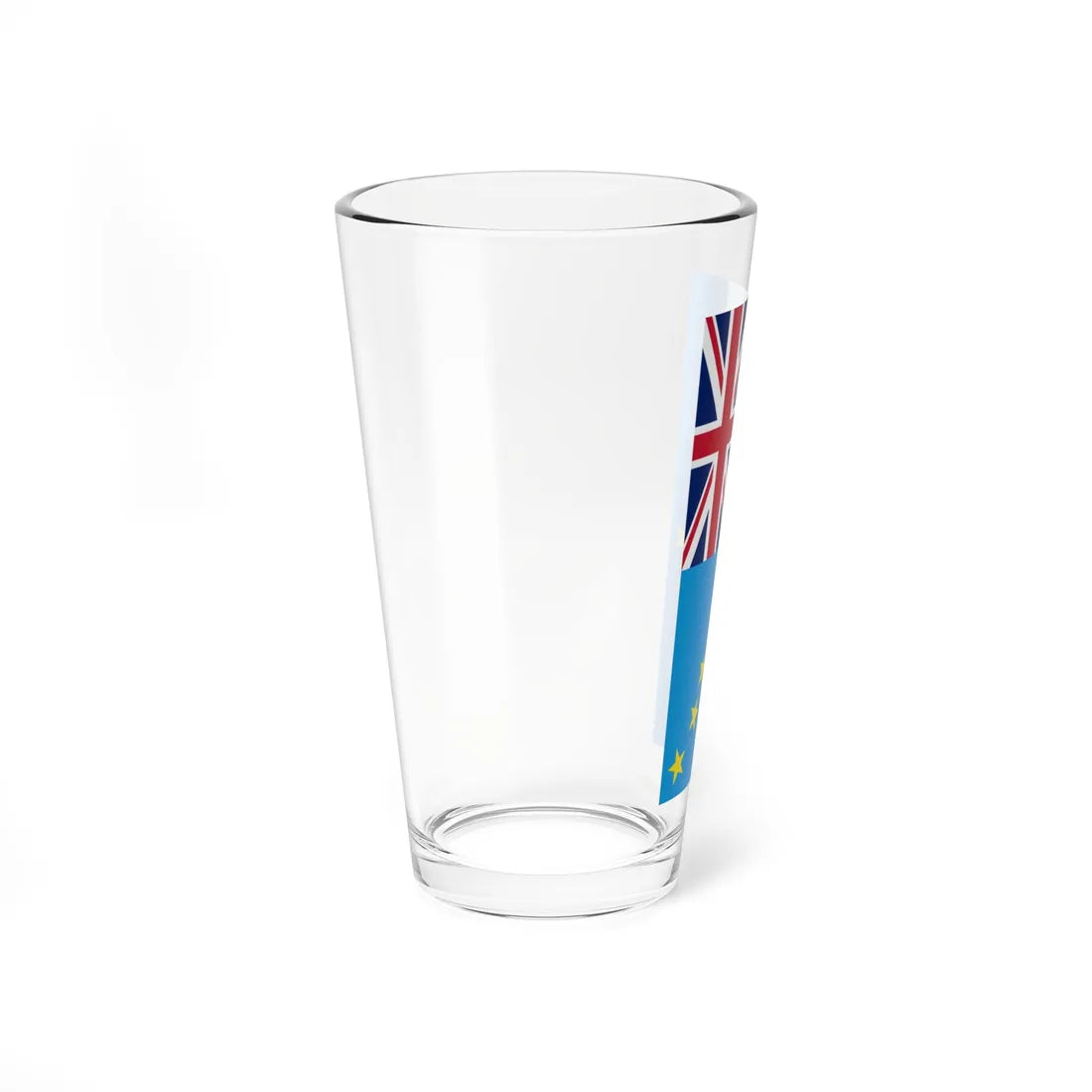 Flag of Tuvalu vertical (Tuvalu) Pint Glass 16oz - Go Mug Yourself