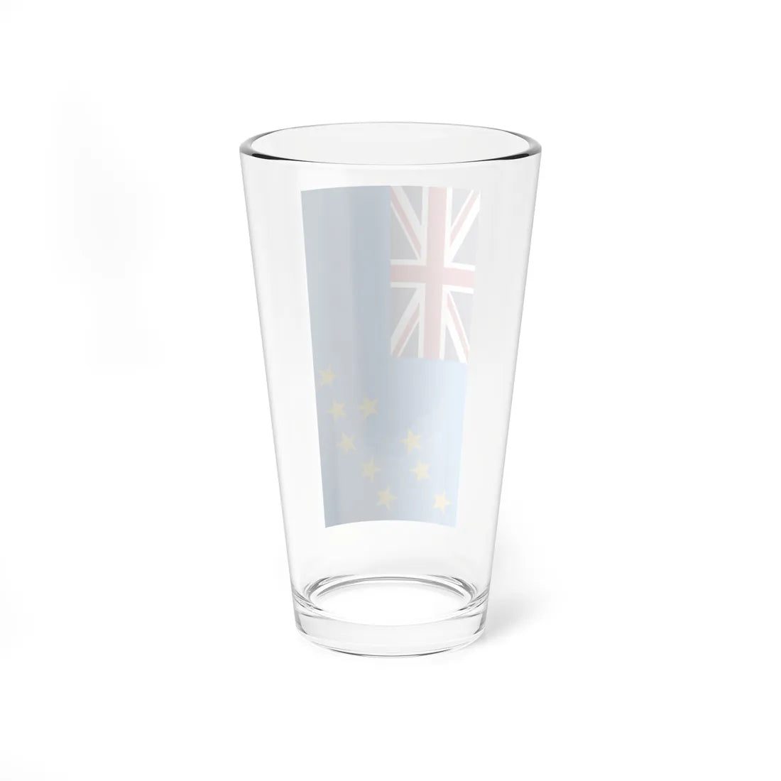 Flag of Tuvalu vertical (Tuvalu) Pint Glass 16oz - Go Mug Yourself