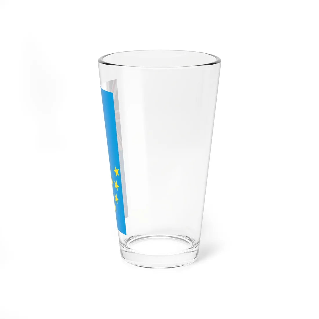 Flag of Tuvalu vertical (Tuvalu) Pint Glass 16oz - Go Mug Yourself