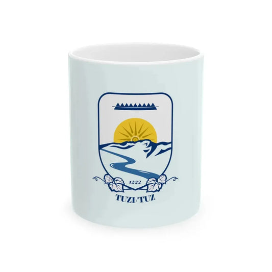 Flag of Tuzi (Montenegro) White Coffee Mug 11oz - Go Mug Yourself
