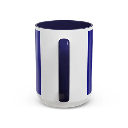 Flag of Tuzla Canton Bosnia and Herzegovina - Accent Coffee Mug - Go Mug Yourself
