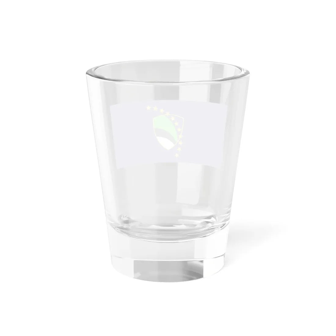 Flag of Tuzla Canton (Bosnia and Herzegovina) Shot Glass 1.5oz - Go Mug Yourself