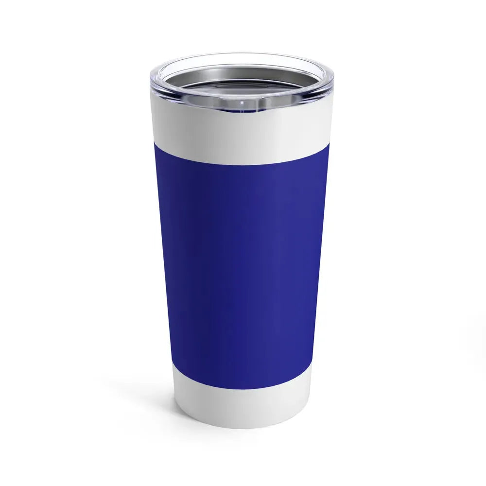 Flag of Tuzla Canton Bosnia and Herzegovina - Tumbler 20oz - Go Mug Yourself
