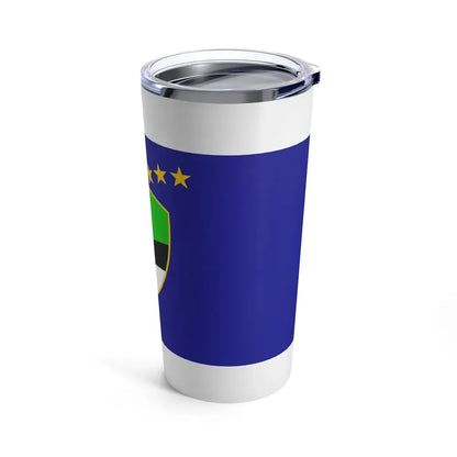 Flag of Tuzla Canton Bosnia and Herzegovina - Tumbler 20oz - Go Mug Yourself