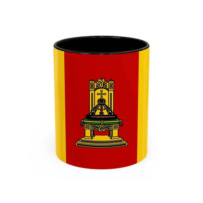 Flag of Tver Oblast Russia - Accent Coffee Mug 11oz Black - Go Mug Yourself